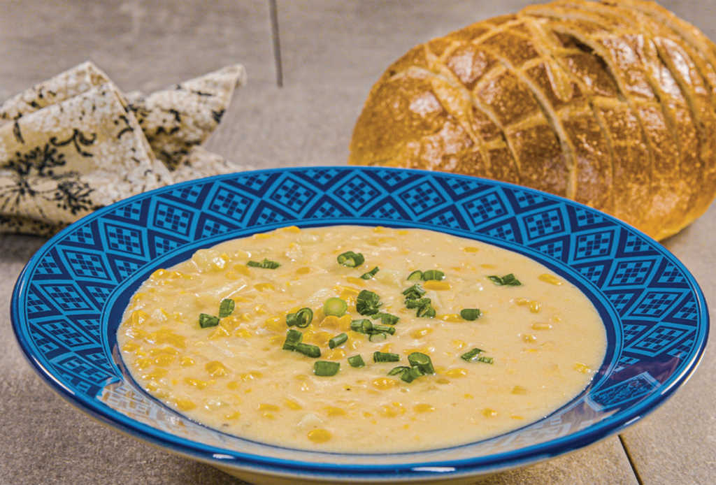 Cheesy Corn Chowder Dairy Isle