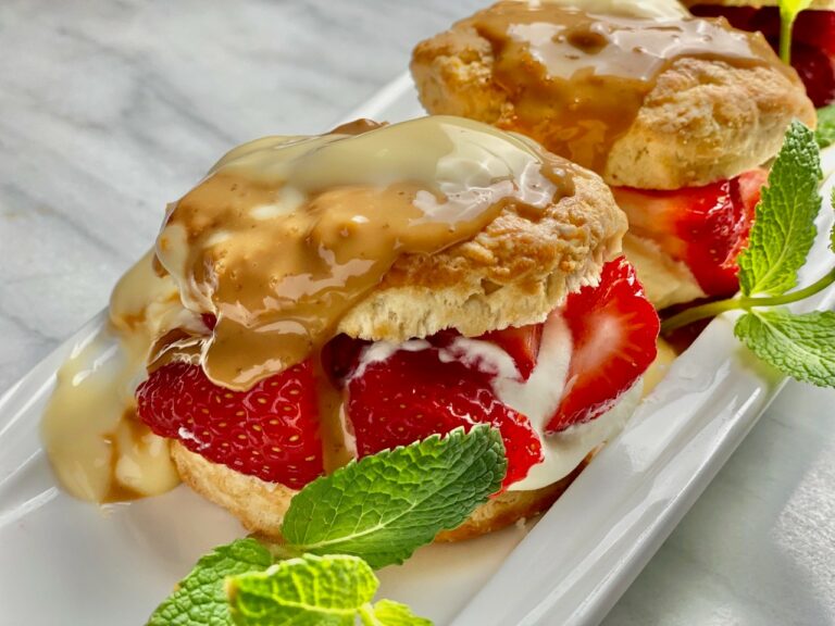Crème Anglaise Strawberry Shortcake Dairy Isle